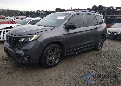 2020 Honda Passport 2Wd Ex-L z USA, uszkodzony, nr VIN 5FNYF7H5XLB000426